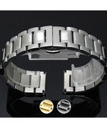 15mm H.Langley Stainless Steel Metal Watch Bracelet/Band + Changing Tools - £16.75 GBP+