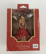 American Greetings Keepsake Christmas Ornament Holiday Barbie 2014 Damag... - $19.75