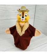 Disney Chip Rescue Rangers Hand Puppet Hat Sherpa Jacket Vinyage  Chipmu... - £23.62 GBP