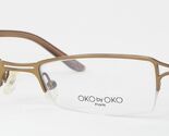 OKO by Paris UC11 C08 Gold/Brown Einzigartig Selten Brille 49-19-138mm (... - $113.84