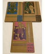 The How and Why Library STEPPING STONES, NATURE, KNOLEDGE Vintage 1950&#39;s... - $27.23