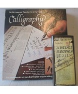 Vintage NoNonsense Pen Sheaffer Calligraphy Set Blue Black Fountain Pens... - £21.76 GBP