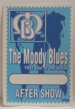 THE MOODY BLUES - VINTAGE ORIGINAL CLOTH CONCERT TOUR BACKSTAGE PASS - $10.00