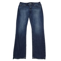 Lucky Brand Jeans Womens 4 Blue Lolita Skinny Low Rise Zip Dark Wash Denim Pants - £22.92 GBP