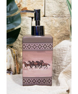Ebros Western Running Horses With Southwest Navajo Vectors Liquid Soap D... - $29.99