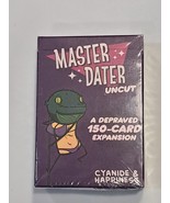 Master Dater Uncut A Depraved 150 Card Expansion 1st Print - £15.13 GBP