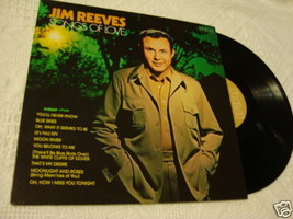 Jim Reeves Songs of Love LP Album Record RCA APL 1-1037 vintage - £8.27 GBP