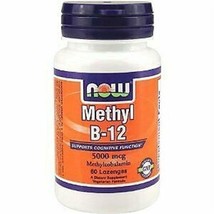 Now Foods: Methyl B-12 Supports Cognitive Function 5000 mcg, 60 Loz - £12.86 GBP