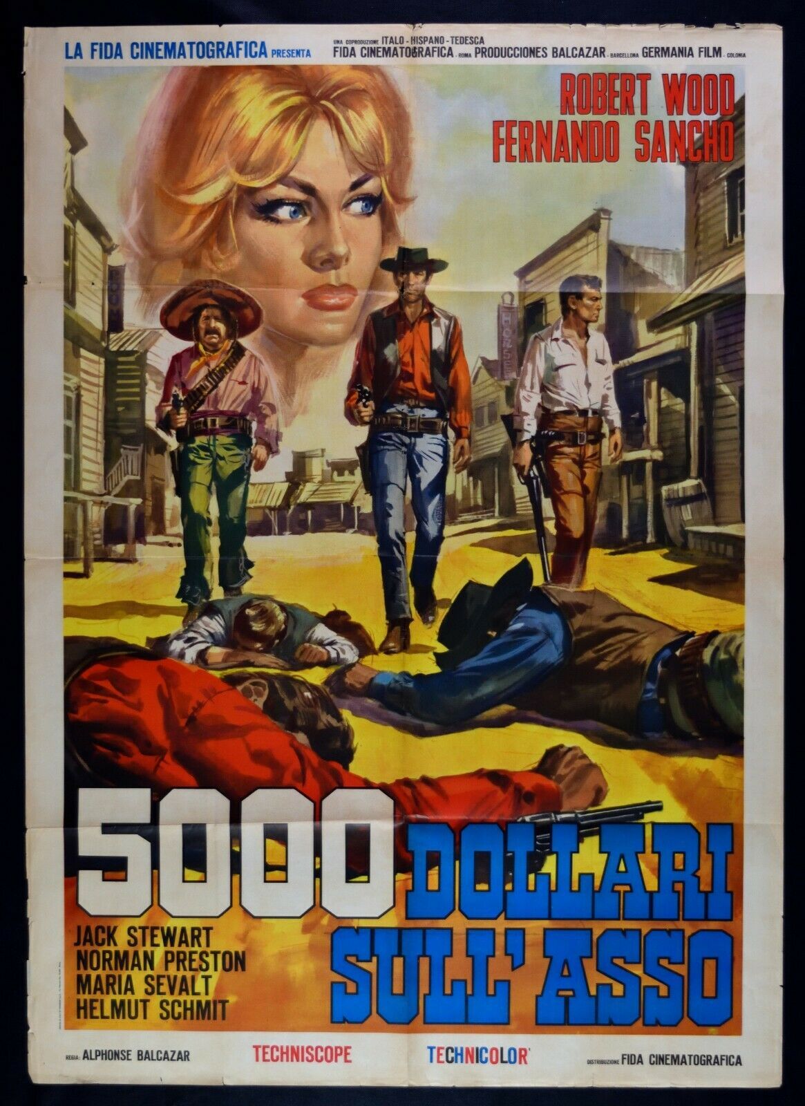 5000 DOLLARI SULL&#39;ASSO ROBERT WOOD   -  - POSTER  - $3.00