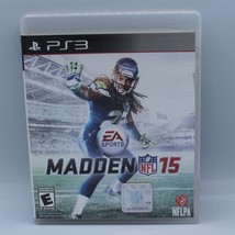 Madden NFL 15 (Sony PlayStation 3, 2014) CIB Complete In Box W/ Inserts - £4.69 GBP