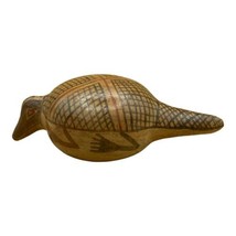 Abstract Armadillo Ceramic Studio Pottery Signed P Miller Chile READ - $29.29