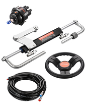 VEVOR 90HP Hydraulic Outboard Steering Kit, Marine Hydraulic Steering Sy... - €282,51 EUR