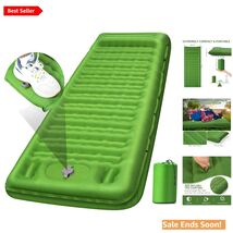 5'' Thick Inflatable Sleeping Pad - Ideal for Camping &amp; Hiking Trips - $56.38