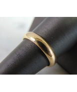 Mens Vintage Estate 14K Yellow Gold Wedding Band Ring 5.2g #E707 - €580,33 EUR