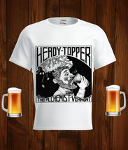 Heady Topper Beer Logo White Short Sleeve  T-Shirt Gift New Fashion  - $31.99