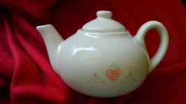 Corelle Coordinates Forever Yours Mini Personal Size Teapot Free Usa Ship - £73.21 GBP