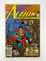 Action Comics #585 DC Comics And Graves Give Up Their Dead VF- 1987 - $1.11