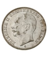 1912-G Allemand États Baden 3 Mark (About Hors-Circulation, Au ) Km #280 - $94.00 CAD