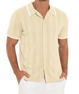 Men&#39;s Full Size Button Down Short Sleeve Shirt Plus Size - €36,36 EUR