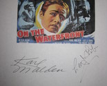 On the Waterfront Script Movie Film Signed Screenplay Autograph X5 Marlo... - £15.81 GBP