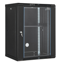 VEVOR 15U Wall Mount Network Cabinet, 500 lbs Max. Ground Load, Carbon S... - $208.00 CAD