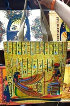 Egyptian Goddess Isis Tote Bag Printed Leather Women Bag Ladies Shoulder Bag - £58.93 GBP