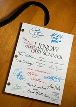 I Know What You Did Last Summer Script Signed- Autograph Reprints- 116 P... - £19.68 GBP