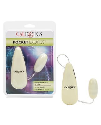 Pocket Exotics Glow In The Dark Bullet Vibrator - $13.58