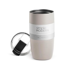 Travel Coffee Mug Tumbler With Flip Lid | Reusable Insulated Stainless Steel Col - £26.73 GBP