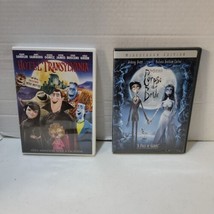Halloween Theme DVD Lot Tim Burton&#39;s Corpse Bride &amp; Hotel Transylvania  - £3.95 GBP