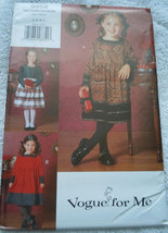 Vogue For Children’s / Girls Dress Size 2-5 #9958 Uncut - £6.27 GBP