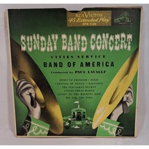 Sunday Band Concert Cities Service Band of America 45 RPM vinyl record set - £4.50 GBP