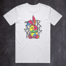 Graffiti Inspired Bunny Design - Graphic Tee #0113 - £11.56 GBP