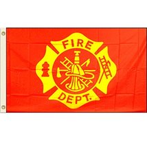 Fire Department 3x5 Polyester Flag - £3.82 GBP