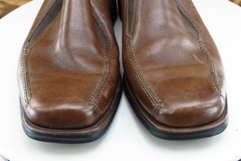 Sandro Shoes Sz 8.5 D Brown Loafer Leather Men 5302 - £30.69 GBP
