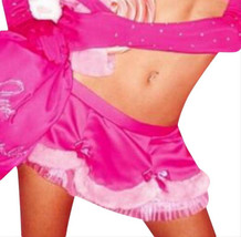 Victoria&#39;s Secret Sexy Little Things Skirt Christmas Holiday Santa Pink ... - £22.88 GBP