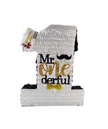 Mr Onederful Themed Number 1 Pinata for 1st Birthday Party Celebration, ... - €34,22 EUR