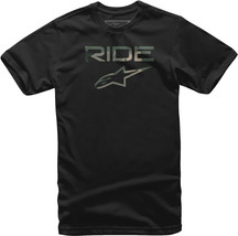 Alpinestars Mens Ride 2.0 Camo T-Shirt Tee Shirt Black MdAuthorized Alpinesta... - £19.94 GBP