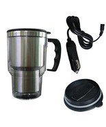 Fine Life Heated Travel Mug with Car Charger - £5.21 GBP