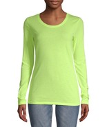 No Boundaries Women&#39;s Juniors Scoop Long Sleeve Shirt LARGE 11-13 Astro ... - $14.66 CAD