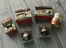 Dale Earnhardt Sr. Collectible Christmas Ornaments, Lot Of 6, Balls, Cars - £31.96 GBP