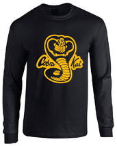 Cobra Kai Netflix Karate Kid Logo Long Sleeve T-Shirt  - $20.99