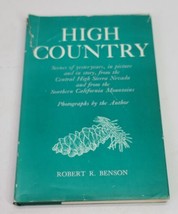 High Country by Robert R. Benson HCDJ Book Illustrated First Edition 1967 Signed - £15.42 GBP