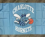 Charlotte Hornets Logo Flag 3x5 ft Sports Banner Man-Cave Garage Bar Pub - $15.99