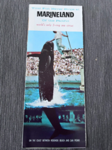 MarineLand of the Pacific Redondo Beach San Pedro California brochure 1960s - $17.50