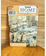 Simplicity Vintage Home Sewing Crafts Kit #8898 1999 Bedding Basics - $28.07 CAD