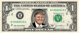 DONALD TRUMP REAL Dollar Bill Presidential Candidate 2016 Cash Money Memorabilia - £3.90 GBP