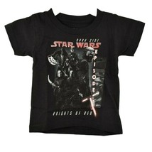 Mad Engine Kids 2T Black T-Shirt Star Wars Knights of Ren Episode IX New - £8.65 GBP