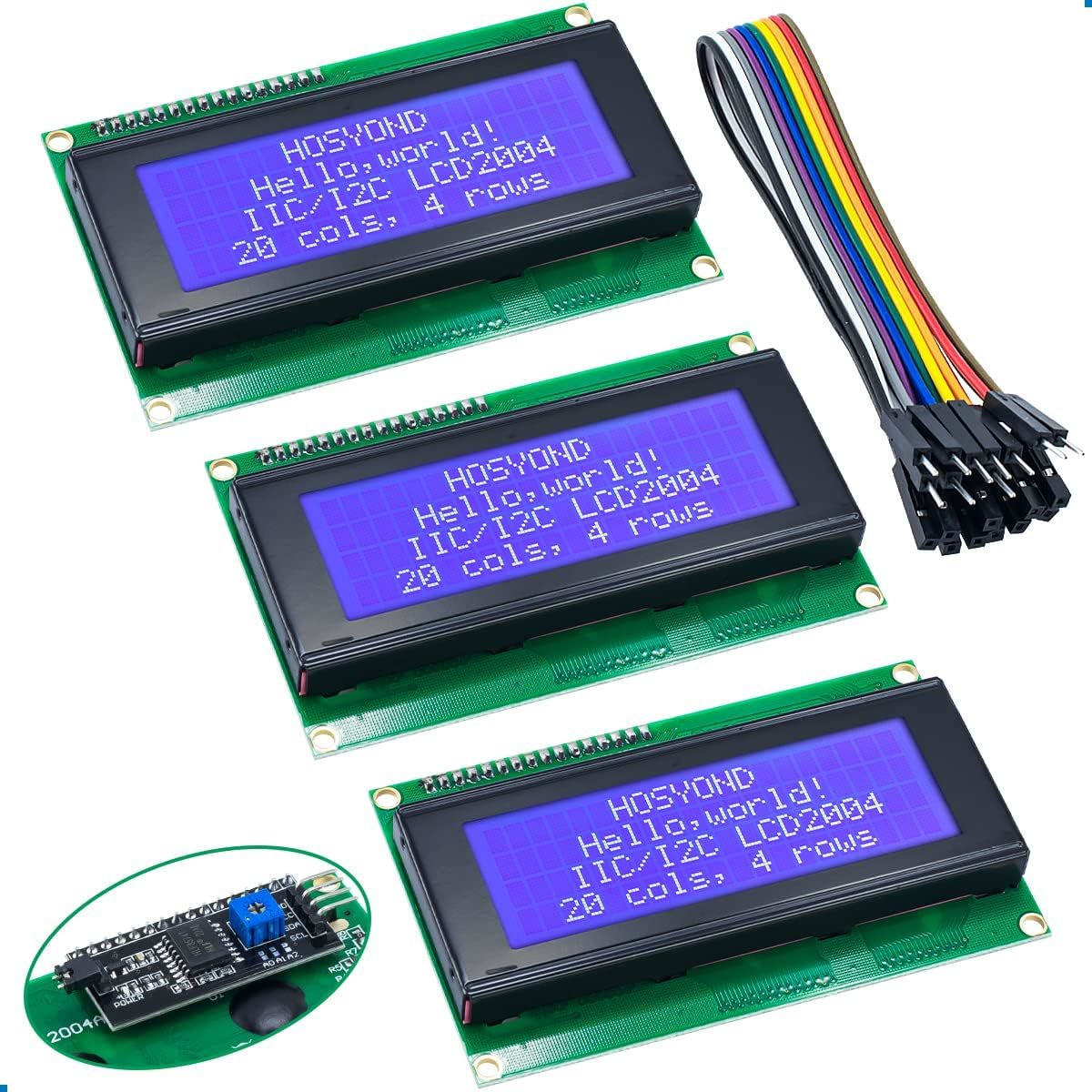 3Pcs Iic I2C 2004 Lcd Module 20X04 Lcd Screen Module Display For Arduino - $31.98