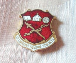 Vintage US Army Medical Department DUI Badge Pin by Gemsco N.Y. Latch Pi... - £5.49 GBP